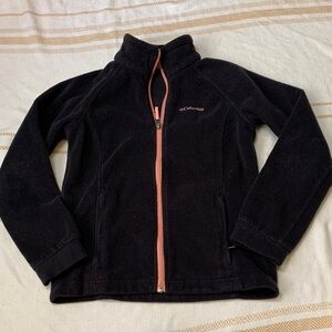 Columbia Fleece Full Zip Jacket Size Medium (10/12)